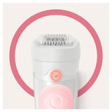 Braun - Epilator with High Frequency Massage Cap - Silk-épil 5-516 Wet & Dry