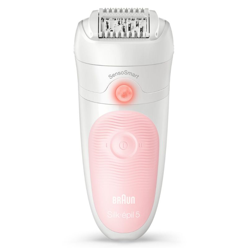 Braun - Epilator with High Frequency Massage Cap - Silk-épil 5-516 Wet & Dry