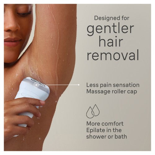 Wet & Dry Epilator - BRAUN Silk-épil 7 SE7-241 (Grey)