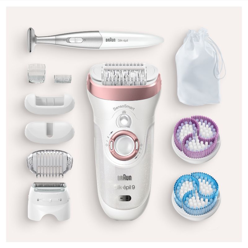 Epilator - Braun Silk-épil 9 SkinSpa SensoSmart™ 9/980 epilator (Rose Gold)