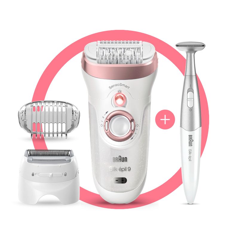 Epilator - Braun Silk-épil 9 SkinSpa SensoSmart™ 9/980 epilator (Rose Gold)