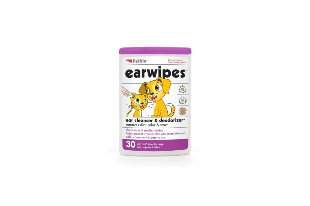 Petkin Ear Wipes 30pk