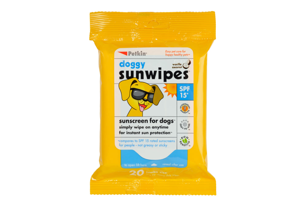 Petkin Doggy Sunwipes 20pk