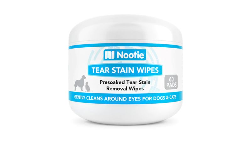 Nootie Tear Stain Wipes (60 Pads)