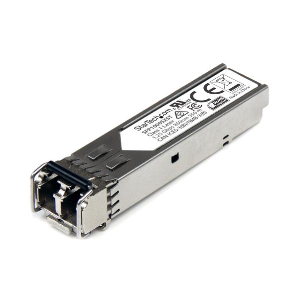 MSA Compliant Gigabit Fiber SFP Transceiver Module - 1000Base-SX - 550m MM LC - Hot-Swappable