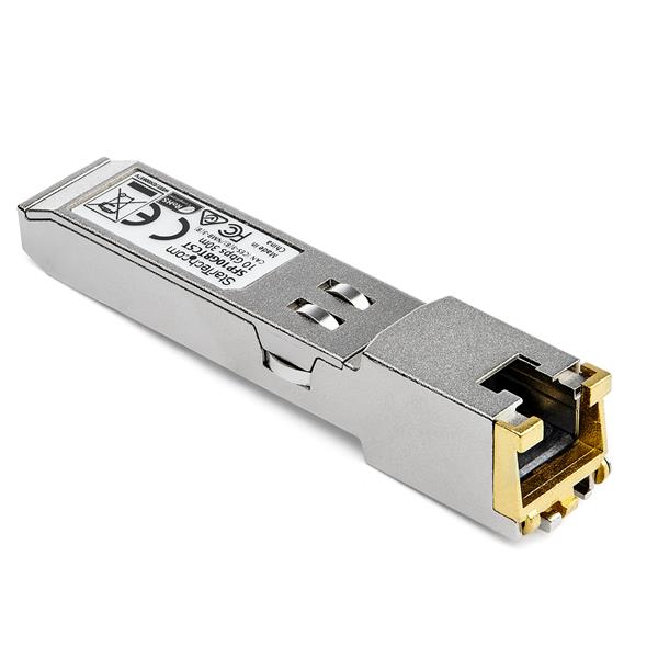 Cisco Compatible 10GBASE-T SFP+ Copper Module with RJ45, 10Gbps speed, hot-swappable design, and 30m reach.