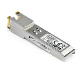 Cisco compatible 10GBASE-T SFP+ module with RJ45 for 10Gbps connectivity, hot-swappable, 30m reach.