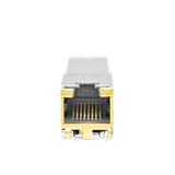 High-performance 10GBASE-T SFP+ module for 10 Gbps RJ45 connectivity, supports 30m distance, hot-swappable design.