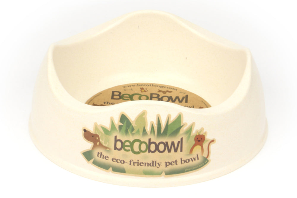 Dog Bowl - Beco Bowl Large 26cm - Natural - 1.5L