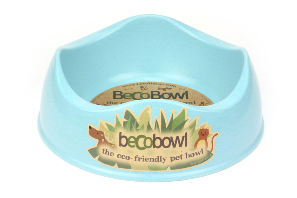 Dog Bowl - Beco Bowl Large 26cm - Blue - 1.5L