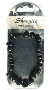 Shungite Nuggets Bracelet - Set of 6