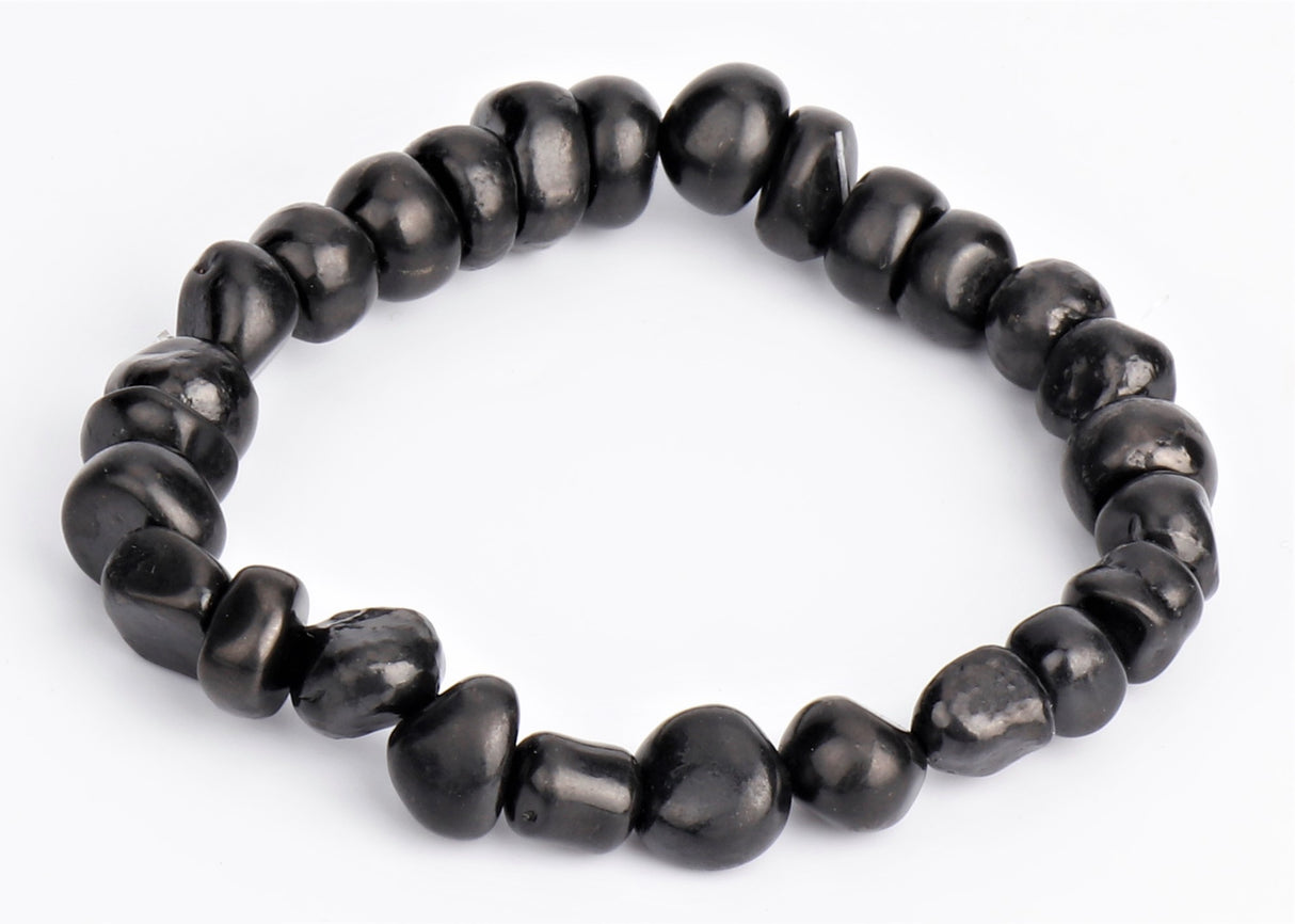 Shungite Nuggets Bracelet - Set of 6