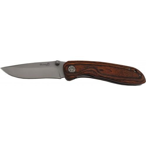 POCKET KNIFE - Pakkawood Handle      SUMMIT GEAR