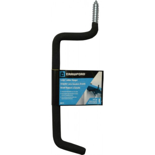 Super Hooks Ladder Hanger by Smartfox AU securely stores ladders up to 180mm wide, supporting 22kg for organized spaces.