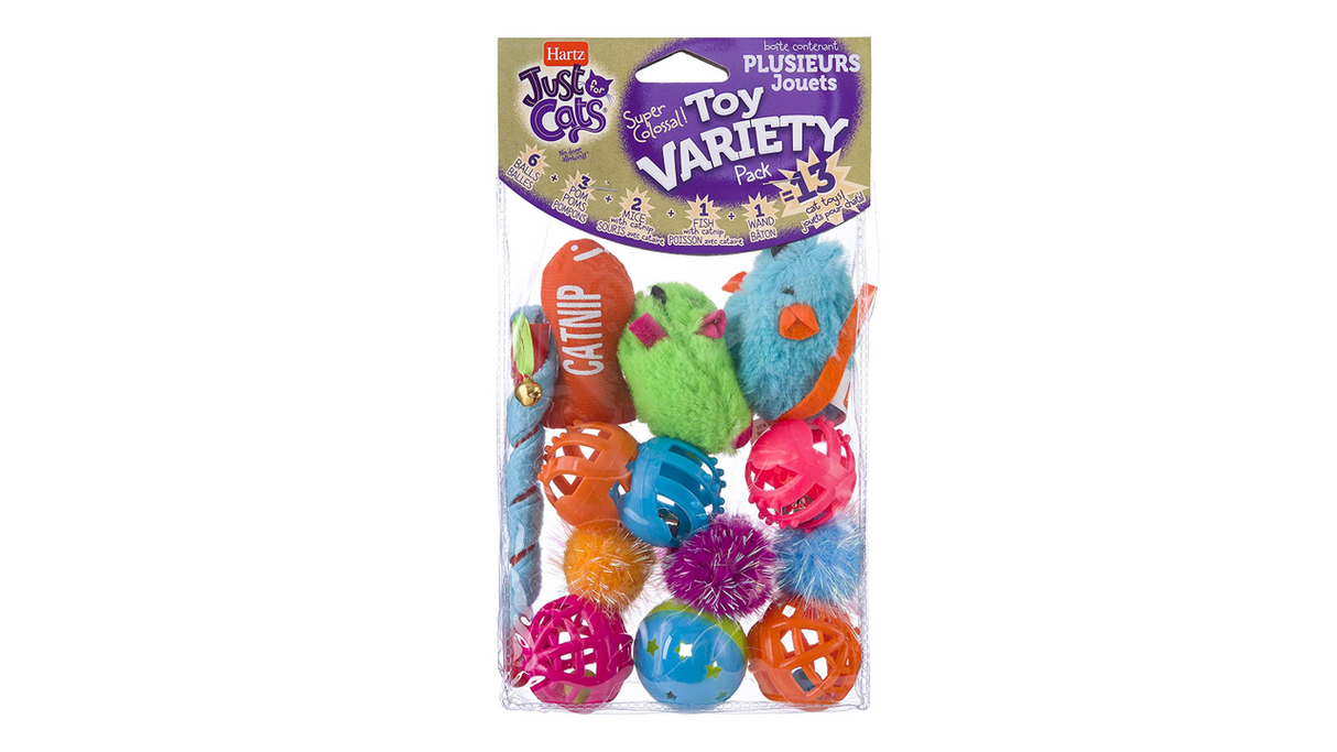 Cat Toy - Hartz Cat Toys Value Pack - 13pk