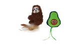 Cat Toy - Mad Cat Sloth-O-Cado (2pk)