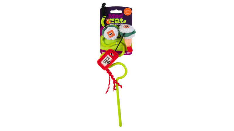 Cat Toy - Wacky Wand Sushi Swatter (41.3cm)