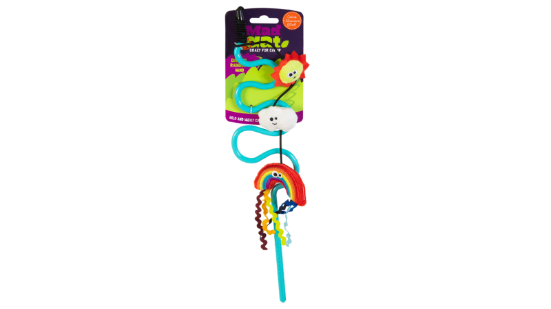 Cat Toy - Wacky Wand Chasin' Rainbows (41.4cm)