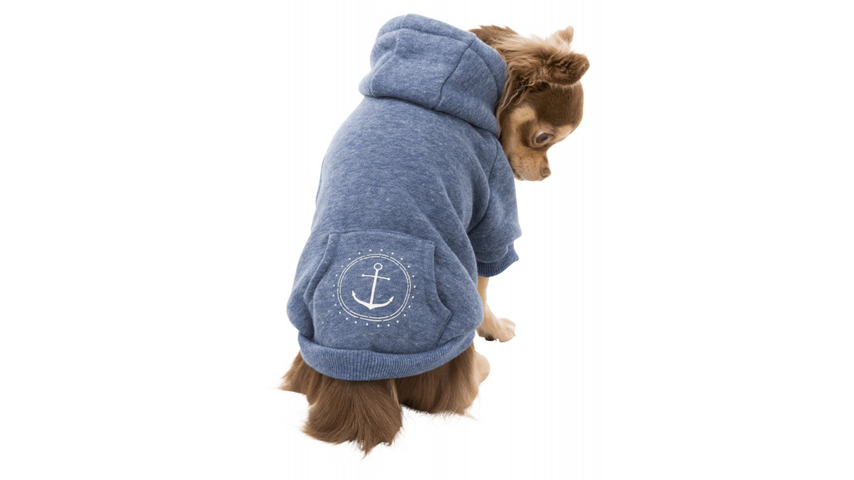 Dog Hoodie - BE NORDIC Hoodie M 50cm (Blue)