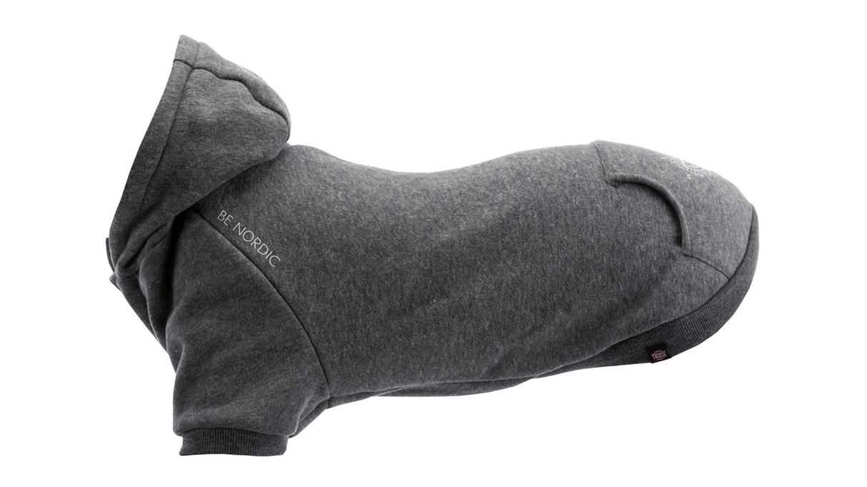 Dog Hoodie - BE NORDIC M 50cm (Grey)