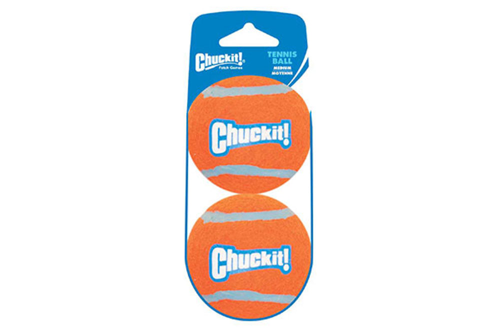 Dog Toy (Chuckit) - Tennis Ball Sml - 2pk