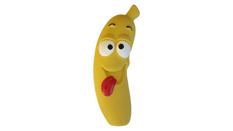 Dog Toy -Latex Stuffed Grunter Banana (20cm)