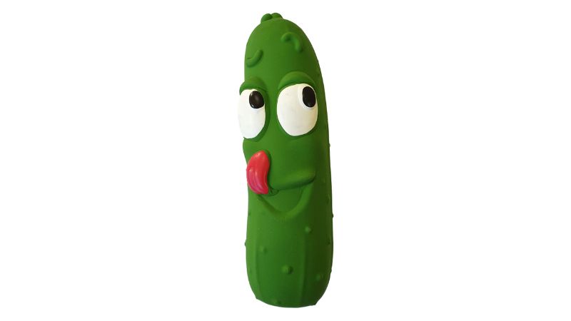 Dog Toy -Latex Stuffed Grunter Cucumber (19cm)