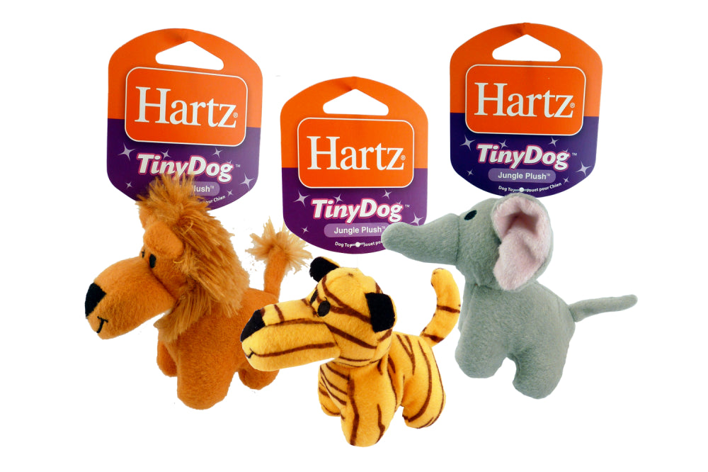 Dog Toy (Hartz Tiny Dog) - Hartz Tiny Dog - Jungle Plush