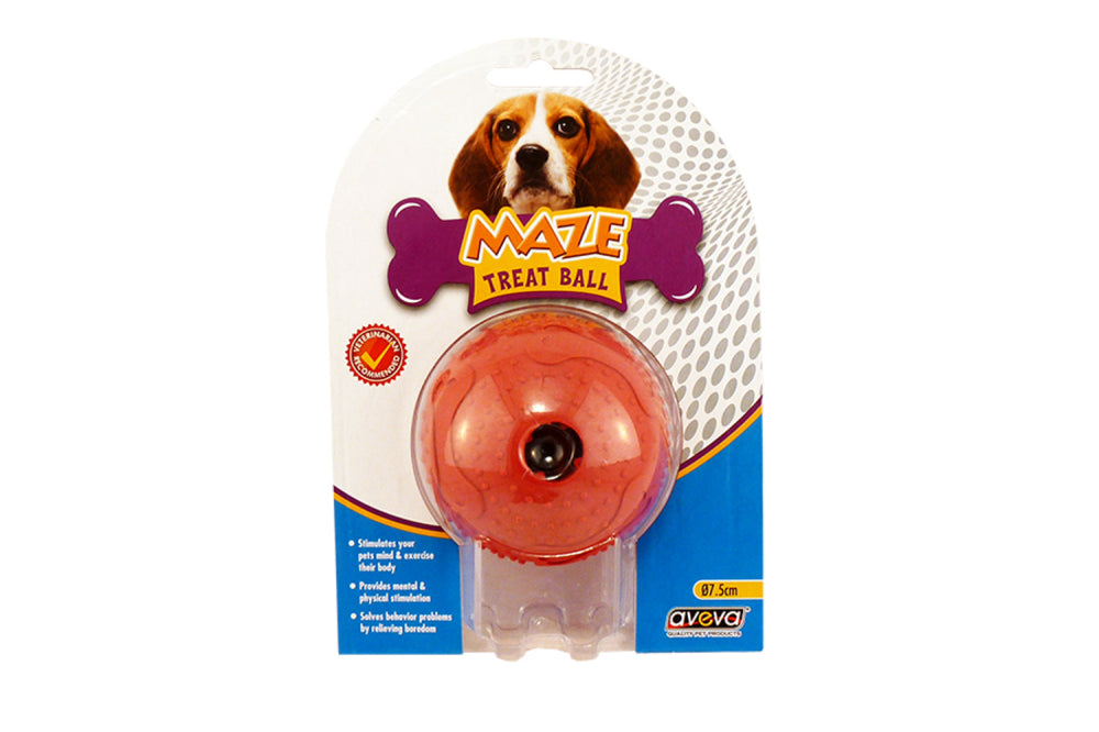 Dog Toy / Treat Dispensers - Maze Treat Ball - 7.5cm