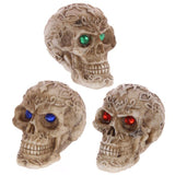 Ornament - Mini Celtic Skulls with Gem Eyes (Set of 12 Assorted)