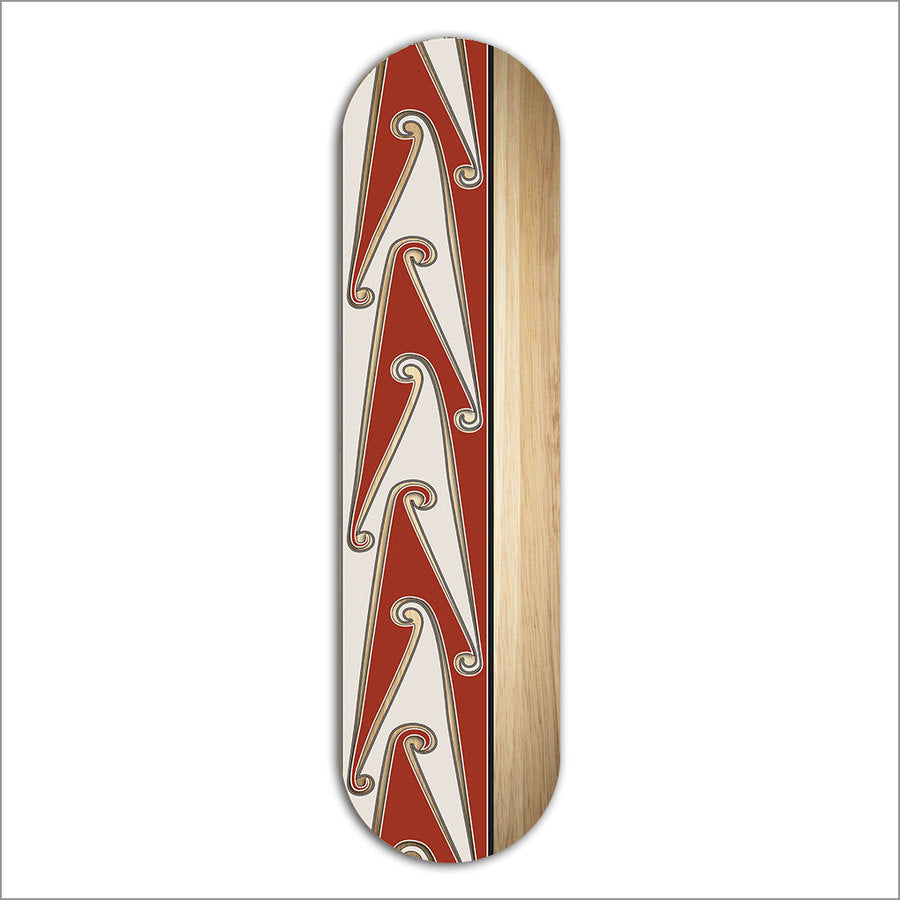 ACM Skateboard Art: Kowhaiwhai 2