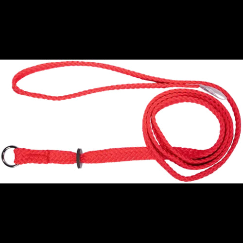Slip Lead S/Nylon 10mm x 120cm Red