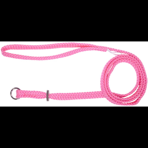 Slip Lead S/Nylon 10mm x 120cm Pink
