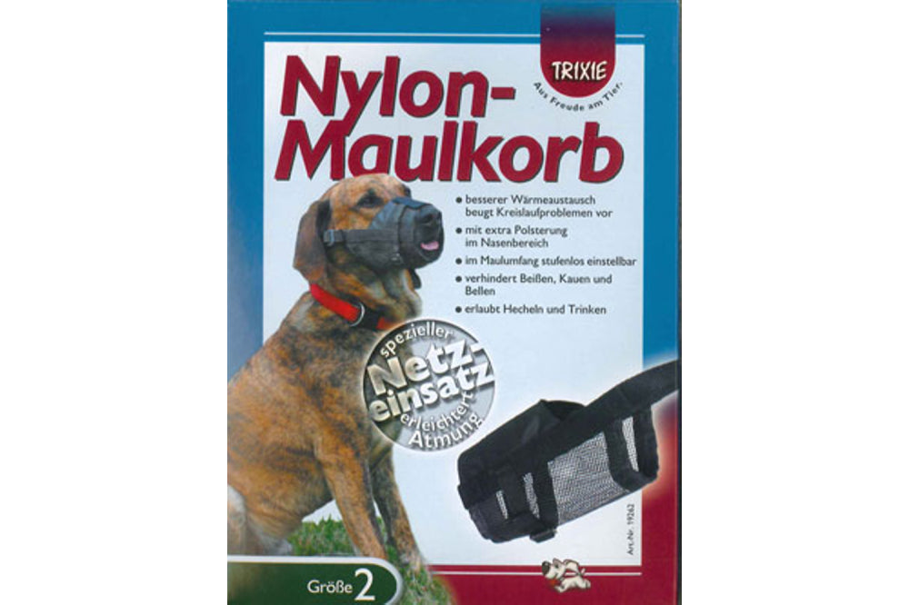 Dog Muzzle Nylon - Medium