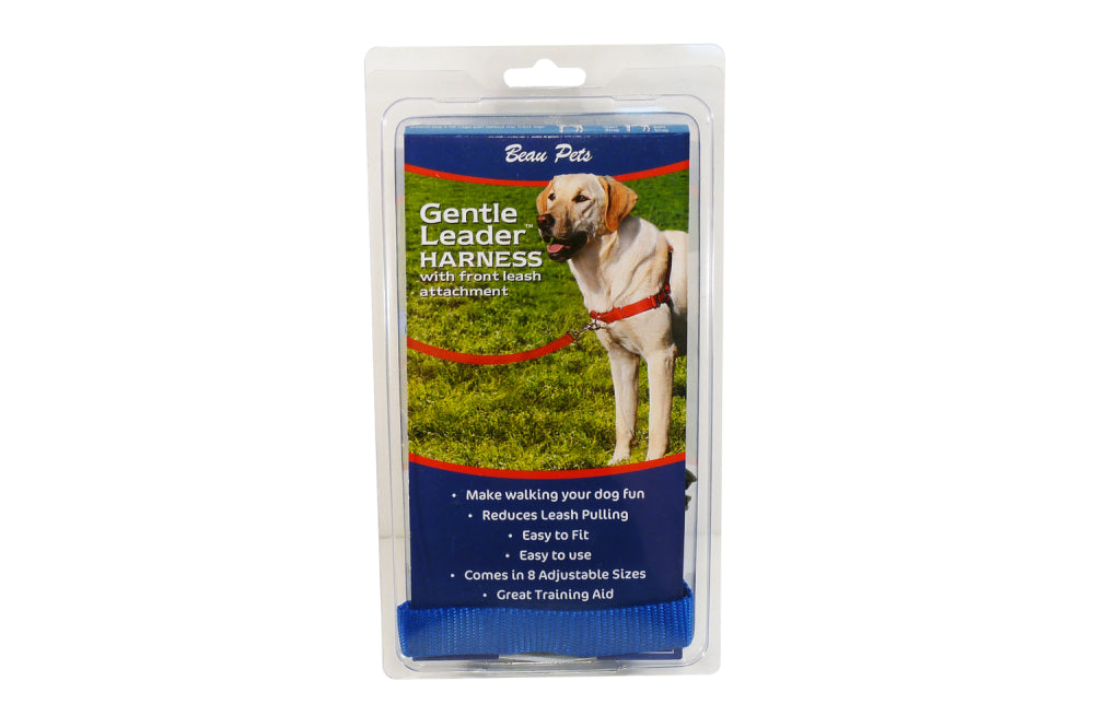 Dog Harness Gentle Leader Easy Walk - Large - Blue