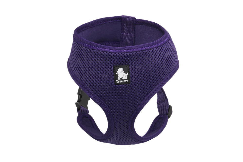 Dog Harness Soft Mesh - Purple - XL