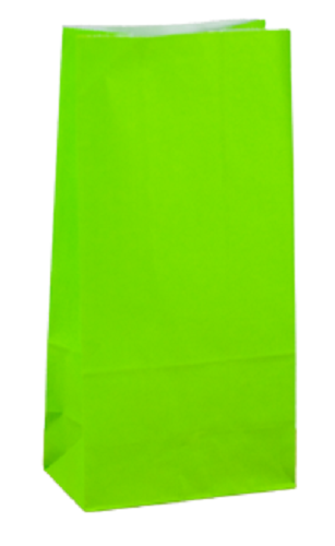 Paper Bags GREEN - (500 Bags) 26 x 13cm