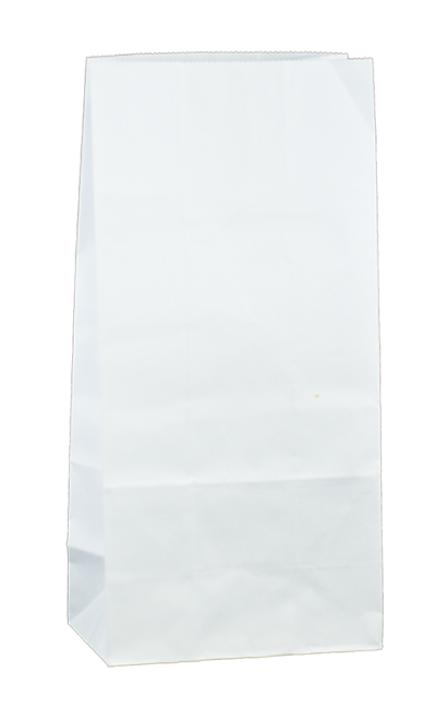 Paper Bags WHITE - (500 Bags) 26 x 13cm