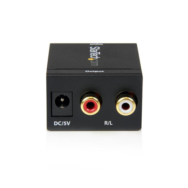 SPDIF to RCA Audio Converter - Digital Coaxial & Toslink Optical to Stereo Adapter