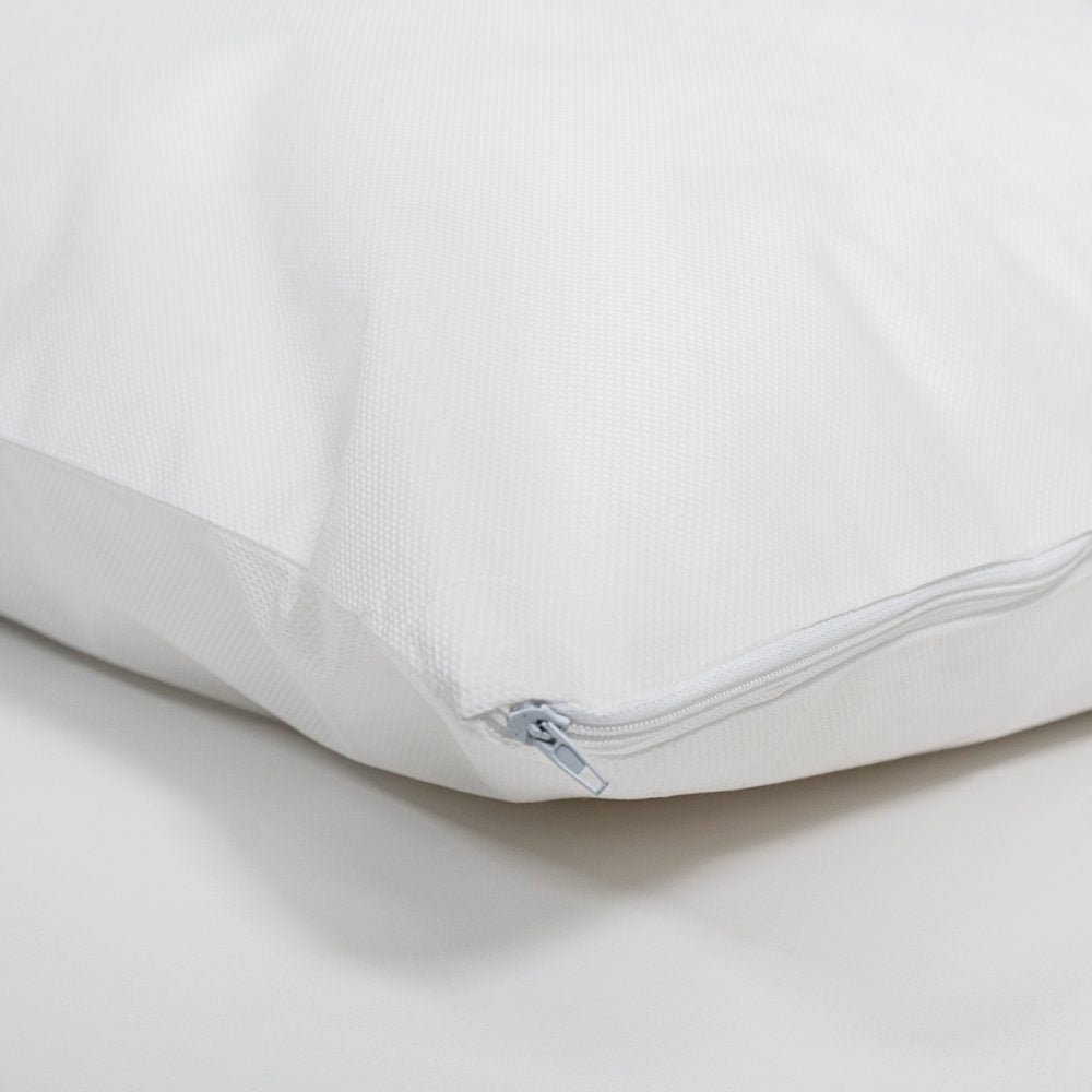 Spunbound Pillow Protector with Zipper - 49 x 75cm (10 Pack)