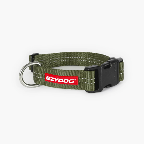 Dog Collar - ED Essential Collar Adjustable Medium (Green)