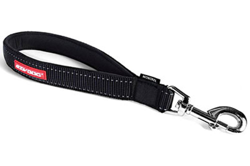 Dog Lead - EzyDog Leash Mongrel Neo Web 30cm Black