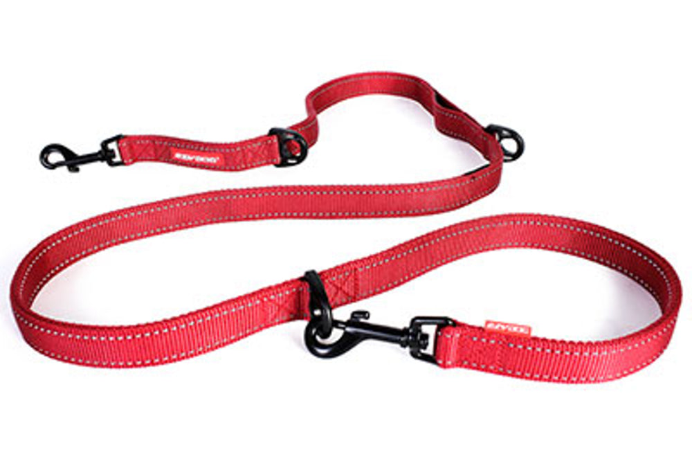 Dog Lead - EzyDog Leash Vario 6 25mm Red