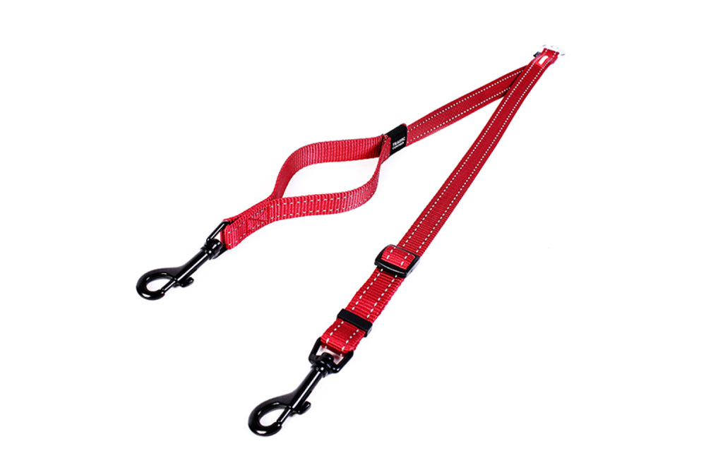 Dog Coupler - Ezy Dog Coupler Soft Touch 60cm Red