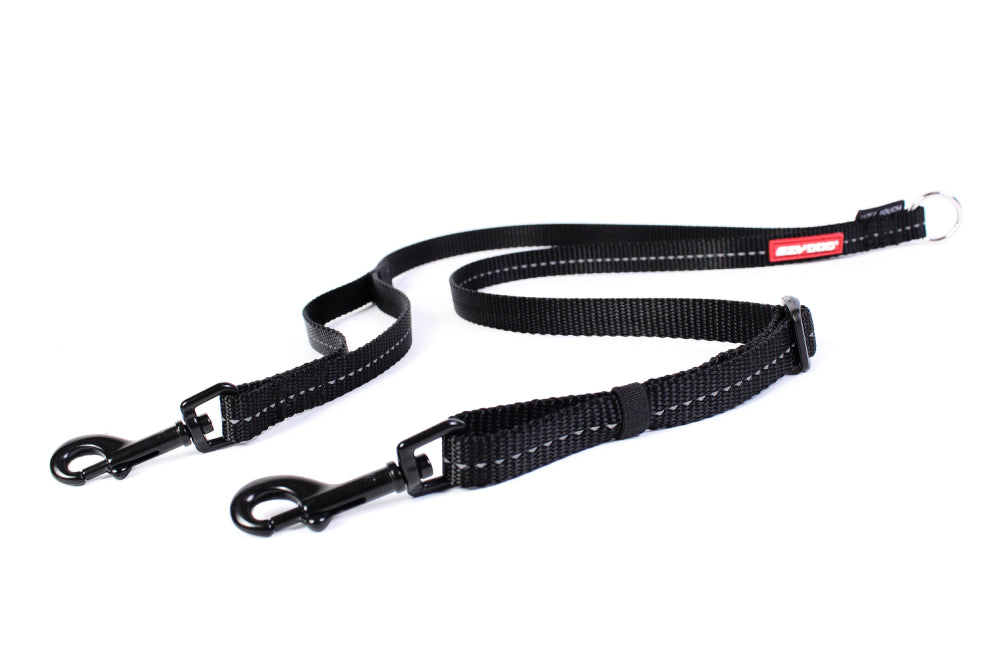 Dog Lead - EzyDog Coupler Soft Touch Lite 60cm Black