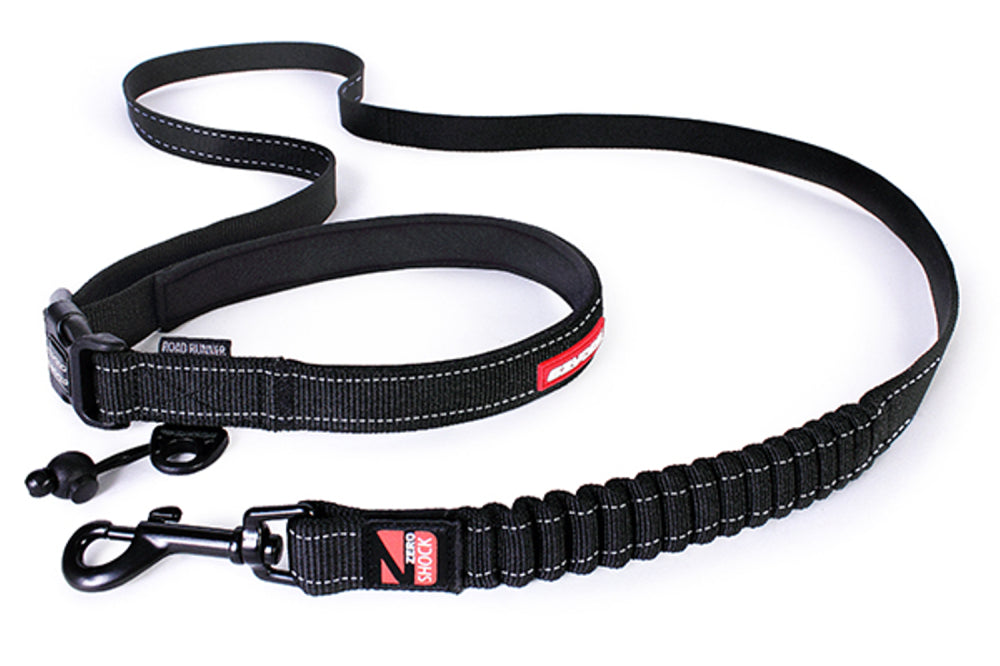 Dog Lead - EzyDog Road Runner Leash 2.1m Black