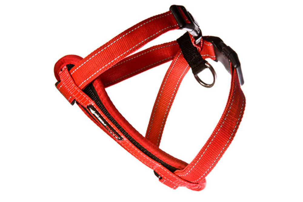 Dog Harness - EzyDog Harness Chest Plate Red - Medium