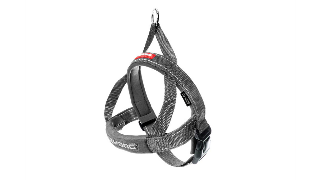 Dog Harness - EzyDog Quick Fit Harness Small Grey