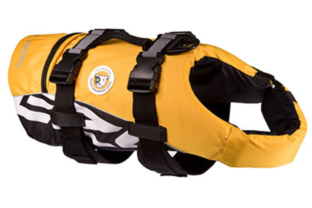 Dog Life Jacket - Yellow - Small