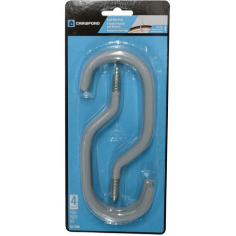 Durable PVC screw-in bicycle hooks with vinyl coating, perfect for space-saving bike storage in garages or sheds.